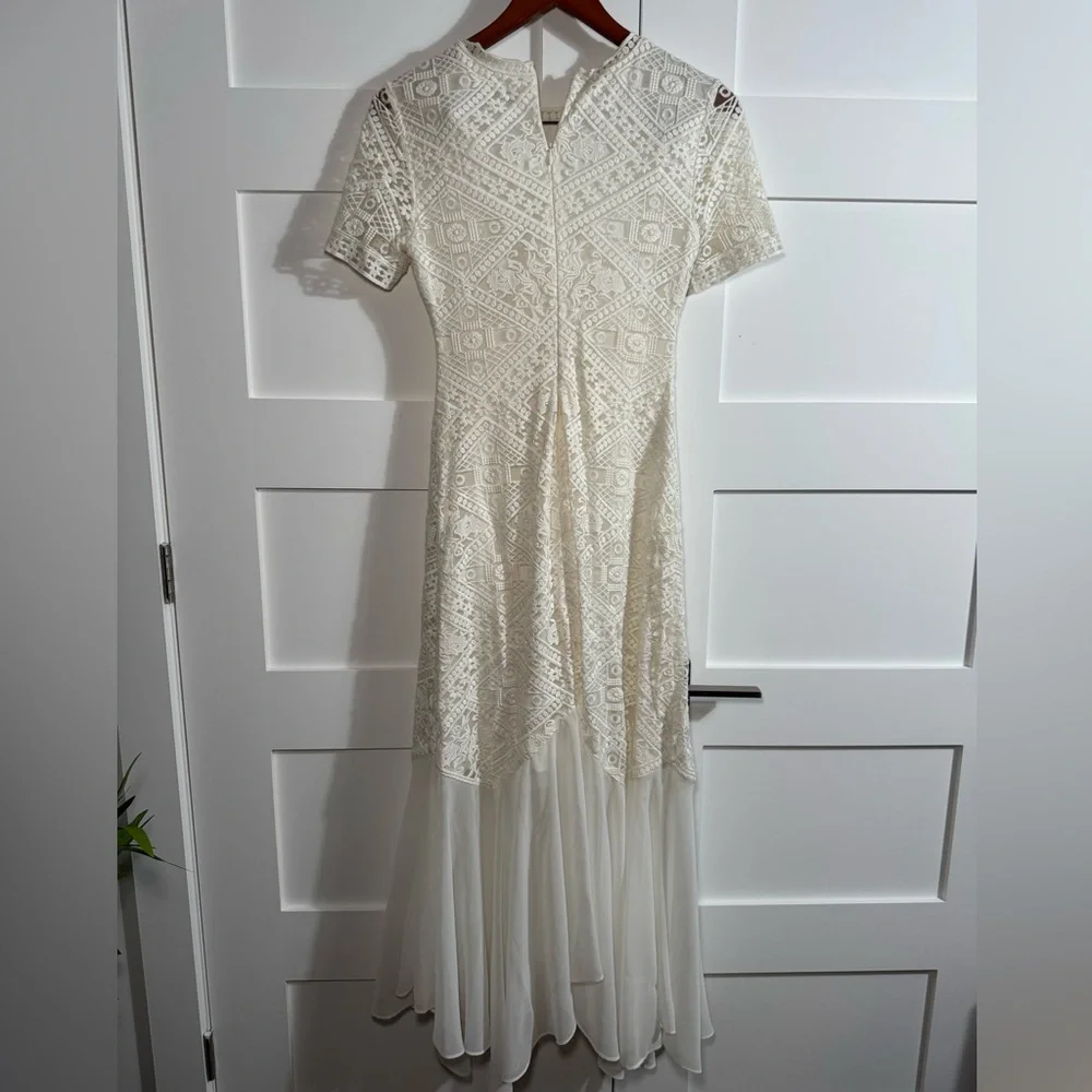 Stunning white dress maxi - Picture 5 of 6